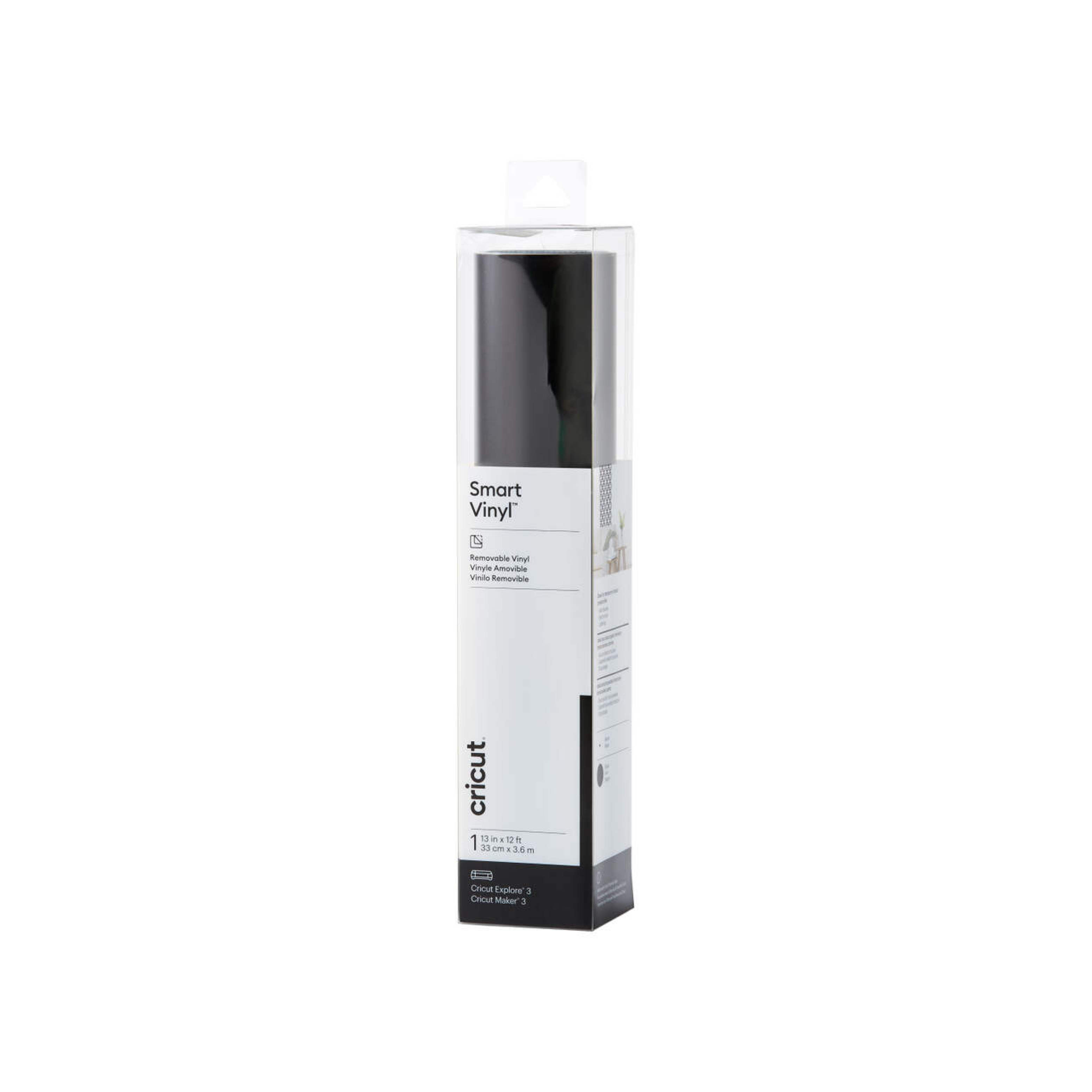 Cricut Smart Vinyl Removable 33X366 cm 1 Sheet (Black)